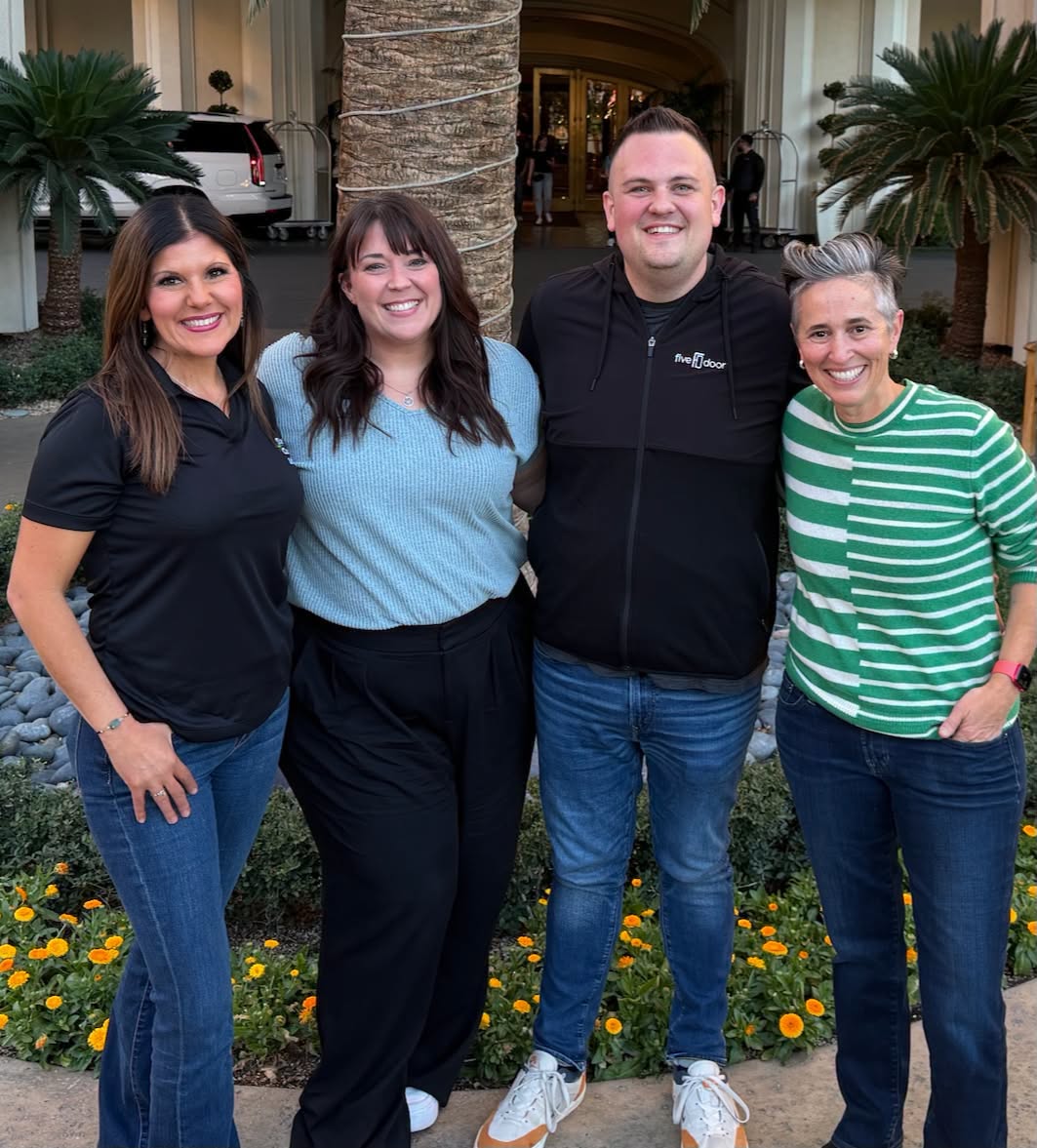 The CleanCon co-founding group standing together at a CleanCon event